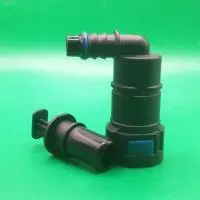 Быстросъемный разъем с запорным клапаном 16.0-ID10-90° для системы охлаждения, угловой | NS09-ZF-19 Быстросъемный разъем с запорным клапаном 16.0-ID10-90° для системы охлаждения, угловой | NS09-ZF-19