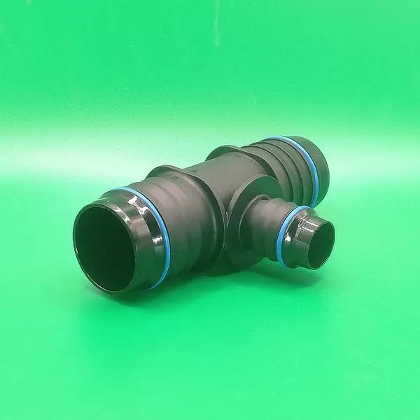 Переходник-тройник ID25-ID15-ID25-Т-образный для системы охлаждения, угловой | NS09-T35