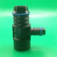 Переходник тройник  ID21-ID12-G1/2-Т-образный для системы охлаждения, угловой | NS09-LM12