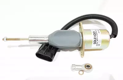 Клапан (соленоид) отсечки топлива 82850507 для FORD, NEW HOLLAND, 12В Клапан (соленоид) отсечки топлива 82850507 для FORD, NEW HOLLAND, 12В