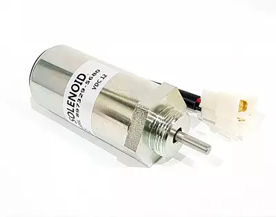 Клапан (соленоид) отсечки топлива 8973295680, 897329-5680  для ISUZU, HITACHI, HYUNDAI, 12В