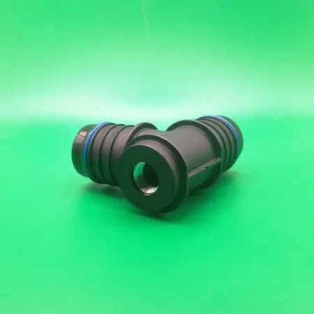 Переходник тройник  ID25-ID25-G1/4-Т-образный для системы охлаждения, угловой | NS09-LM44