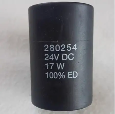 Катушка соленоида электромагнитная 280254 16мм 24В для Caterpillar