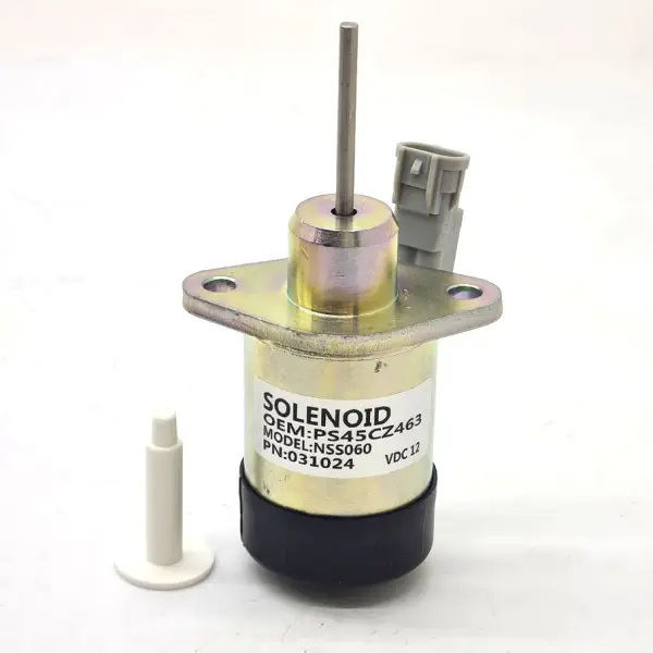 Клапан (соленоид) отсечки топлива PS45CZ463, 25-39881-00SV на KUBOTA, CARRIER, 12В