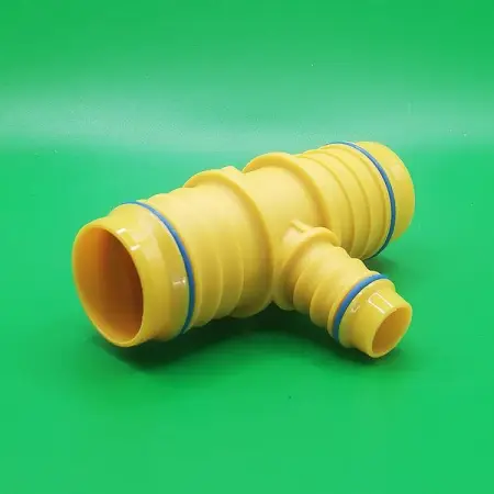 Переходник-тройник ID25-ID14-ID25-Т-образный для системы охлаждения, угловой | NS09-T30-9N-Y