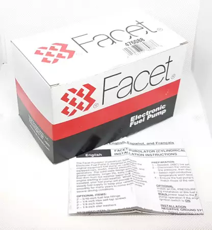 476088E Оригинальный топливный насос подкачки FACET / PUROLATOR Gold-Flo (476088E) 24В 476088E Оригинальный топливный насос подкачки FACET / PUROLATOR Gold-Flo (476088E) 24В