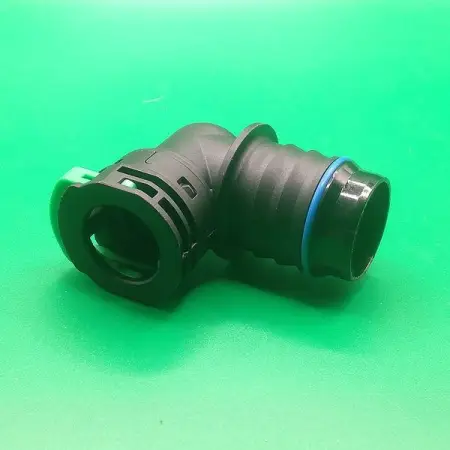 Быстросъемный разъем CQC20-ID25-90° для системы охлаждения, угловой | NS09-270-43