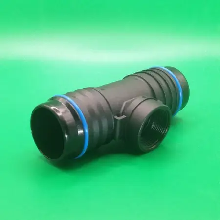 Переходник-тройник ID25-21мм-ID25-Т-образный для системы охлаждения, угловой | NS09-T62