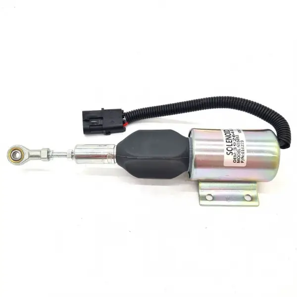 Клапан (соленоид) отсечки топлива 3926411, RE502473 для Cummins 6CT, 12В