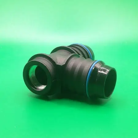 Переходник тройник  ID21-ID21-G3/8-Т-образный для системы охлаждения, угловой | NS09-LM27