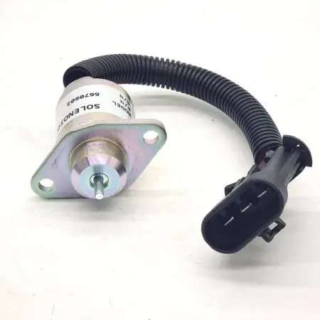 Соленоид остановки двигателя 6670602 для Bobcat / Kubota, 12В