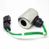 Катушка соленоида электромагнитная 2189894, 24V 18mm для CATERPILLAR Катушка соленоида электромагнитная 2189894, 24V 18mm для CATERPILLAR