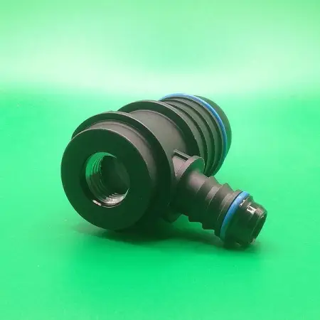 Переходник тройник  ID25-ID12-m14-Т-образный для системы охлаждения, угловой | NS09-LM6