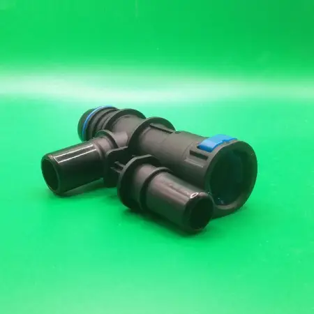 Быстросъем тройник с запорным клапаном 15.82-ID21-CQC18 Т-образный системы охлаждения | NS09-ZF-12